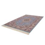 Laagpolig vloerkleed Jordan - Madaba geweven stof - Blauw - 300 x 200 cm
