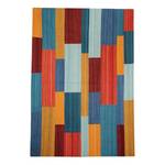 Laagpolig vloerkleed Radical 335 wol - rood/meerdere kleuren - 150 x 80 cm