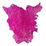 Fellteppich Glam 410 Echtleder - Violett - 260 x 200 cm