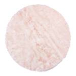 Fellteppich Crown Circle Webstoff - - Rosa