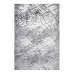 Hoogpolig vloerkleed Sicilia - Licata geweven stof - Zilver - 230 x 160 cm
