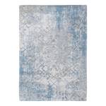 Laagpolig vloerkleed Fading World Katoen - Grijs/blauw - 200 x 280 cm