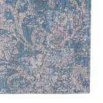 Kurzflorteppich Fading World Baumwollstoff - Grau / Blau - 200 x 280 cm