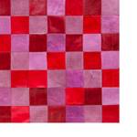 Fellteppich Multi Toned Echtleder - Pink / Rot - 160 x 230 cm