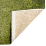 Laagpolig kleed Farenheit Central Park Textielmix - groen/crèmekleurig - 140 x 200 cm