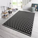 Tapis Chain Tissu - Noir / Blanc - 70 x 140 cm