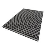 Tapis Chain Tissu - Noir / Blanc - 70 x 140 cm