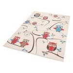 Kinderteppich Owls Webstoff - Blau