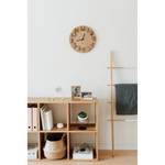 Horloge murale Shadow Mdf / Aluminium - Beige