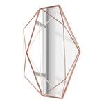 Wandspiegel Prisma Spiegelglas / Eisen - Kupfer