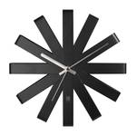 Horloge murale Ribbon quartz - Noir
