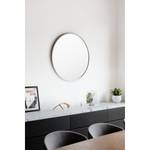 Miroir Hub I EVA / Acier / Caoutchouc - Gris - Diamètre : 94 cm