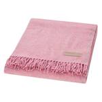 Plaid Cloud Wol; textielmix - Roze