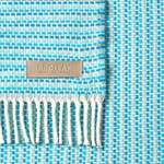 Plaid Yubi Textielmix - Turquoise