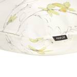 Housse de coussin Jelle Coton - Blanc / Jaune - 40 x 40 cm