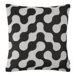 Housse de coussin Insa Tissu mélangé - Noir - 40 x 40 cm