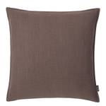 Housse de coussin Sven Lin - Taupe - 50 x 50 cm