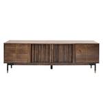 Sideboard West Coast Akazie Furnier / Stahl - Akazie Dunkel / Schwarz