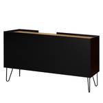 Dressoir Nina Eikenhout/zwart