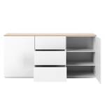 Dressoir Join II Eikenhout/wit