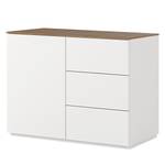 Commode Join Noyer / Blanc