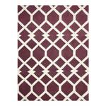 Tapis Limoges II Laine - Rouge Bordeaux - 160 x 230 cm