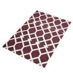 Tapis Limoges II Laine - Rouge Bordeaux - 140 x 200 cm