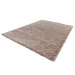 Tapis épais Luna Fibres synthétiques - Taupe / Saumon - 200 x 290 cm