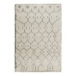 Tapis épais Frame Fibres synthétiques - Crème / Beige - 80 x 150 cm