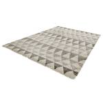 Hochflorteppich Triangle Kunstfaser - Creme / Taupe - 80 x 150 cm