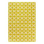 Tapis Cross Fibres synthétiques - Jaune moutarde - 120 x 170 cm