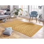 Tapis Caine Fibres synthétiques - Doré - 80 x 125 cm