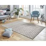 Tapis Caine Fibres synthétiques - Gris clair - 80 x 125 cm