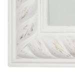 Miroir Atenas II Paulownia massif - Blanc vintage