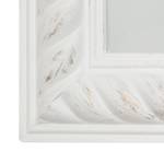 Miroir Atenas III Paulownia massif - Blanc vintage