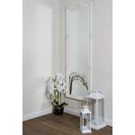 Miroir Contulmo III Paulownia massif - Blanc vintage