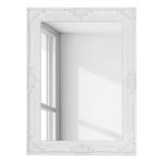 Miroir Contulmo II Paulownia massif - Blanc vintage