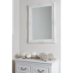 Miroir Contulmo II Paulownia massif - Blanc vintage