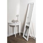 Miroir en pied Contulmo Paulownia massif - Blanc vintage