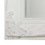 Miroir Contulmo V Paulownia massif - Blanc vintage