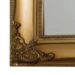 Staande spiegel Contulmo massief paulowniahout - Goud