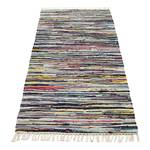 Wollen vloerkleed Multi katoen - meerdere kleuren - 80 x 200 cm