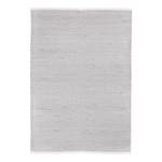 Tapis en laine Skive Coton / Laine - Gris - 65 x 130 cm