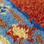 Tapis en laine Delhi II Laine - Multicolore - 70 x 140 cm