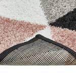 Tapis Salamanca Polypropylène - Vieux rose / Gris - 80 x 150 cm