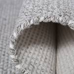 Tapis en laine Wohnidee Liv Coton - Gris lumineux - 70 x 140 cm