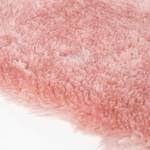 Hoogpolig vloerkleed Lambskin polyester - Roze - 80 x 150 cm