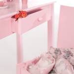 Make up-tafel met hocker Roba (2-delig) Roze