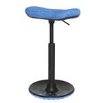 Bürohocker Sitness H2 Webstoff / Kunststoff - Blau
