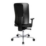Bureaustoel Sitness Open X Deluxe II geweven stof/aluminium - chroomkleurig - Antraciet